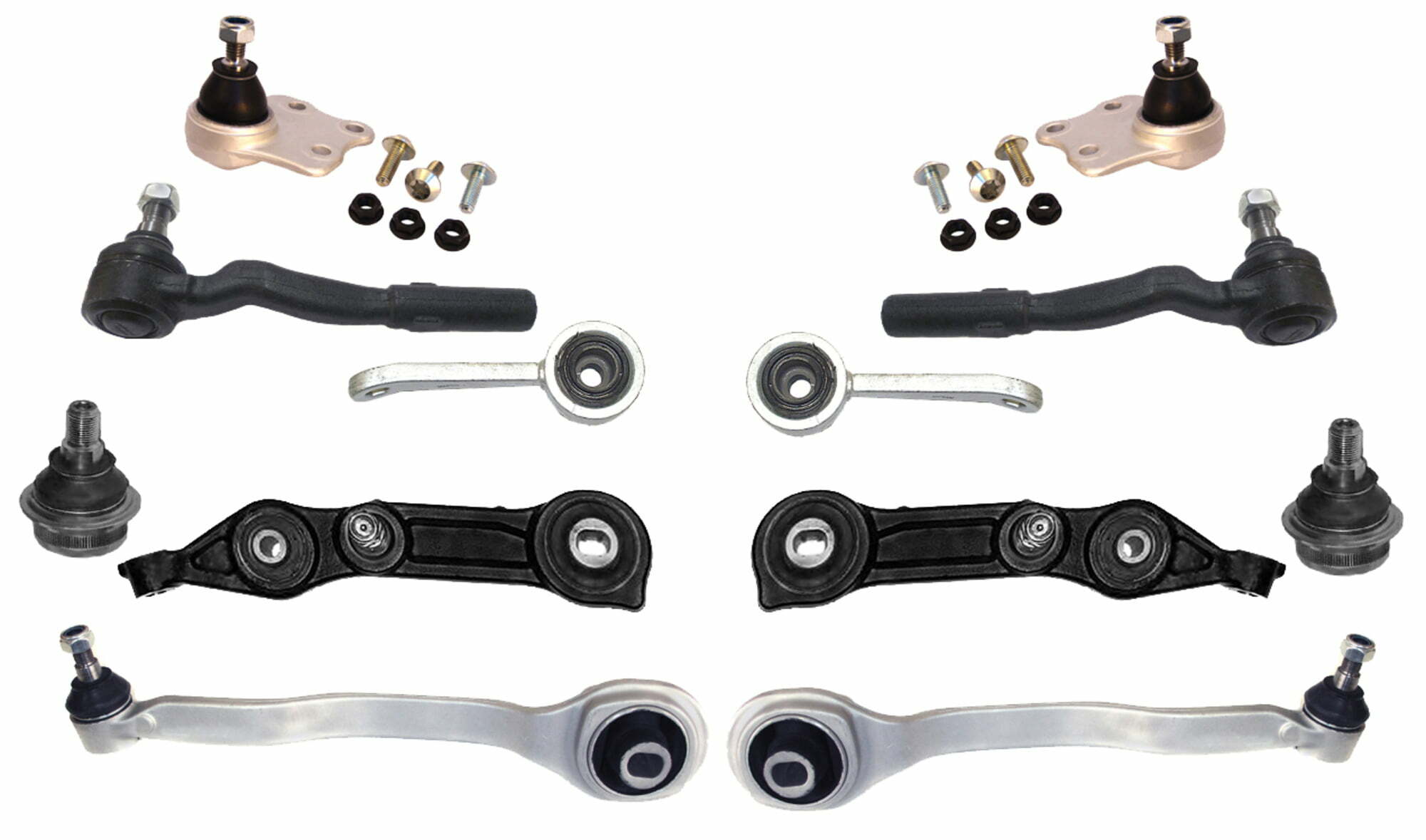 Sada ramien predná 10 dielná HD zosilnená Mercedes E-Klasse (W211, S211)