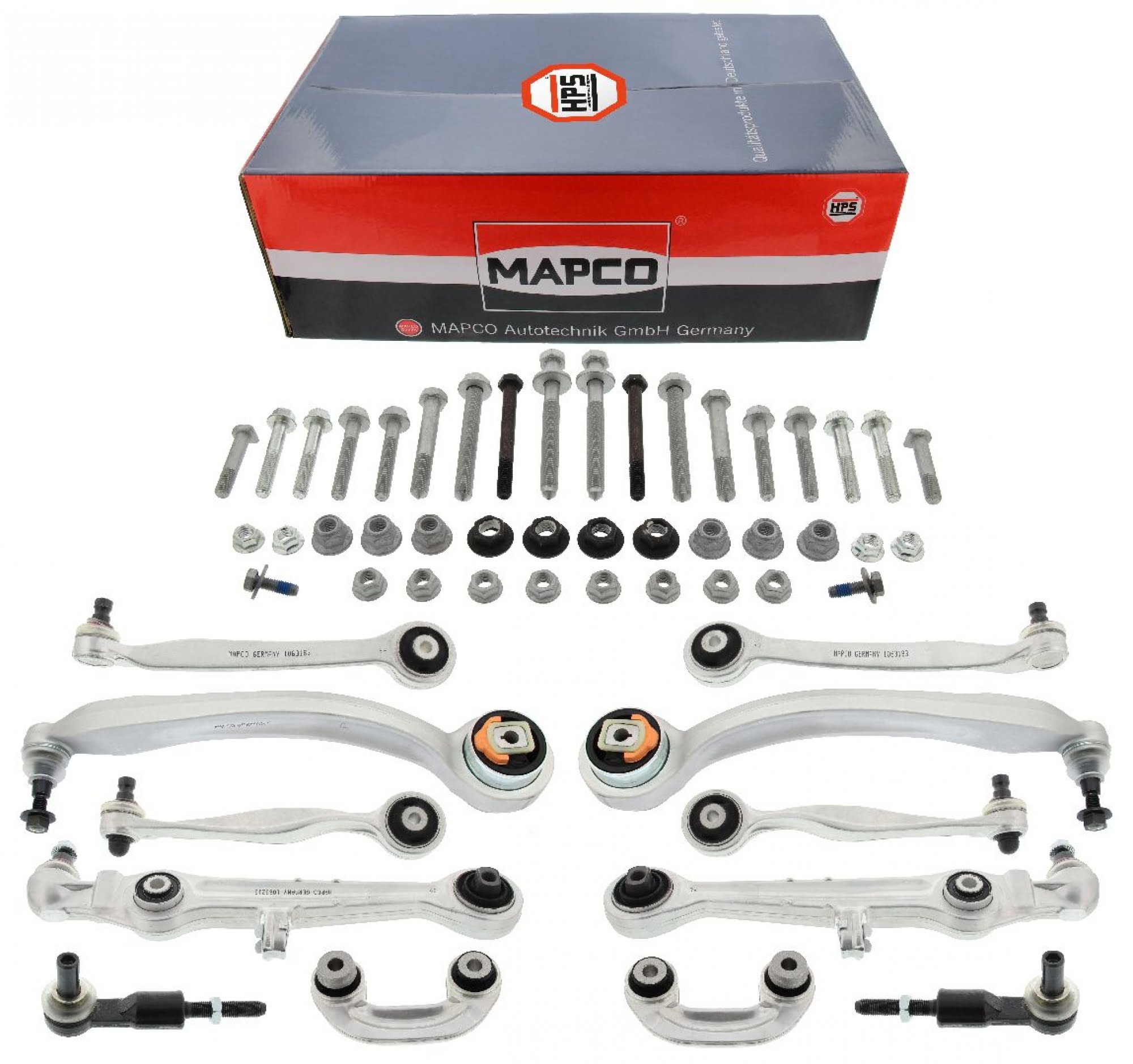 Sada ramien predná 12 dielná HD zosilnená Audi A4 (8E2, 8E5, 8H7), A6 (4B5)