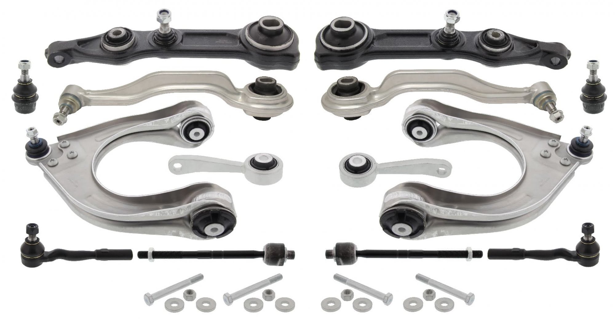 Sada ramien predná 14 dielná HD zosilnená Mercedes E-Klasse (W211, S211), CLS-Klasse (C219)