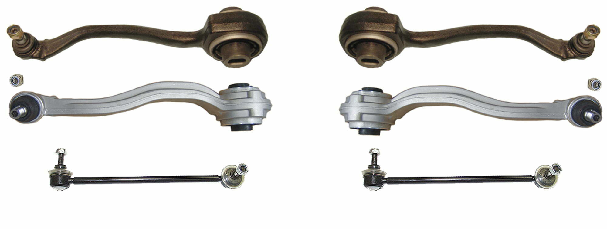 Sada ramien predná 6 dielná HD zosilnená Mercedes C-Klasse (CL203, W203, S203), CLK-Klasse (C209)