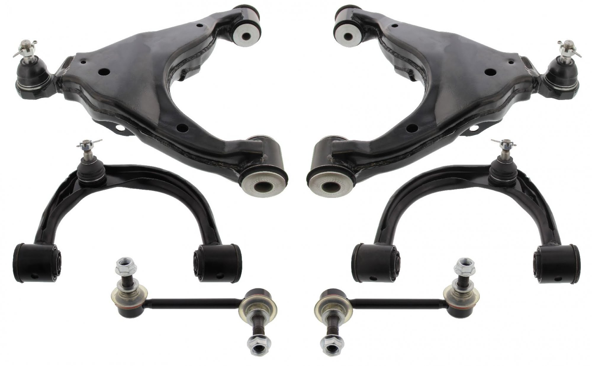 Sada ramien predná 6 dielná HD zosilnená Toyota Land Cruiser Prado (_J12_)