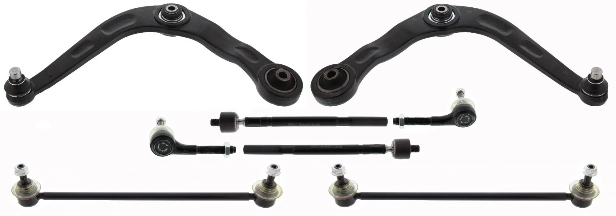 Sada ramien predná 8 dielná HD Peugeot 206