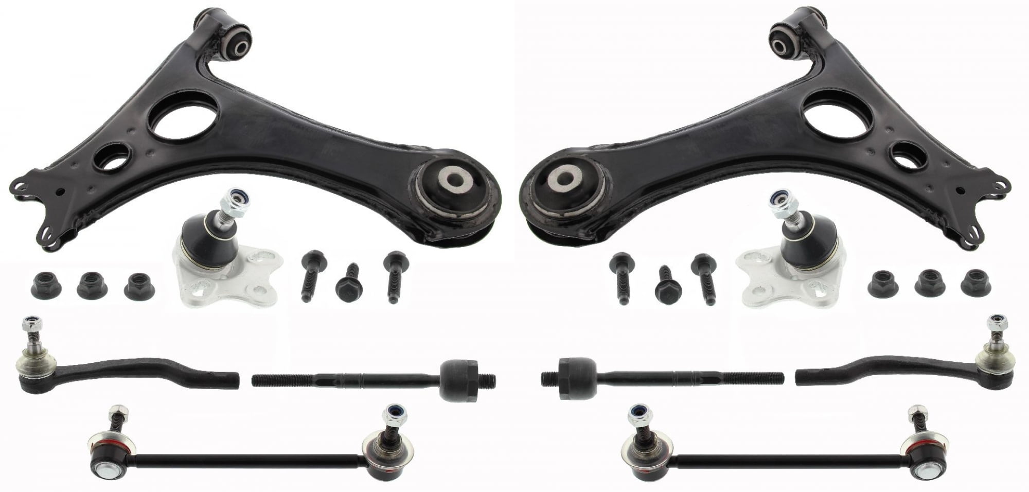 Sada ramien predná 8 dielná HD zosilnená Mercedes A-Klasse (W168)