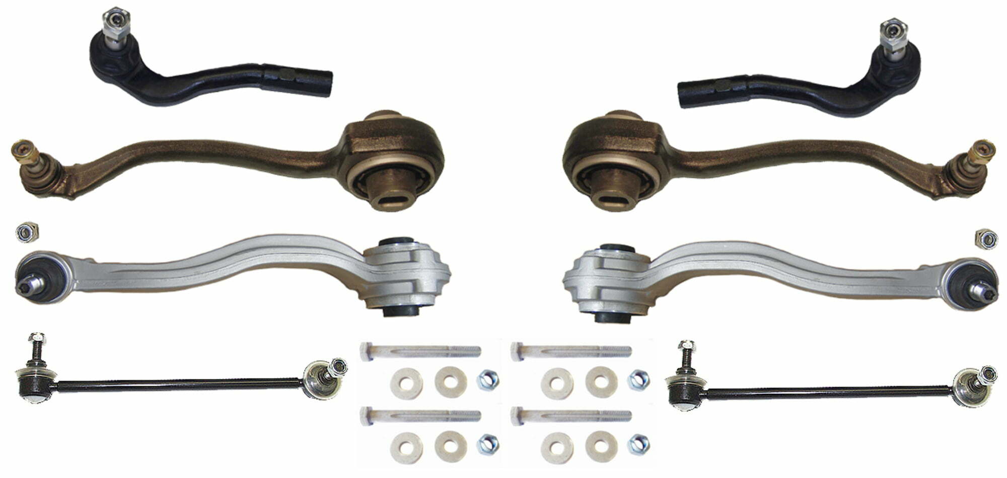 Sada ramien predná 8 dielná HD zosilnená Mercedes C-Klasse (CL203, W203, S203), CLK-Klasse (C209)