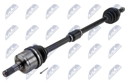 Hnací hriadeľ, poloos pravá HYUNDAI MATRIX 1.6 01- MTM