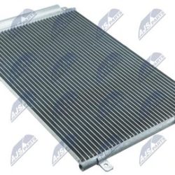 Kondenzátor, chladič klimatizácie FIAT 500 (312) (07-) 0.9 TWINAIR, PANDA (312, 319, 519) (12-) 0.9 TWINAIR,  FORD KA (CCU) (08-) 1.2 I , LANCIA Y (312, 846) (11-) 0.9 TWINAIR TURBO