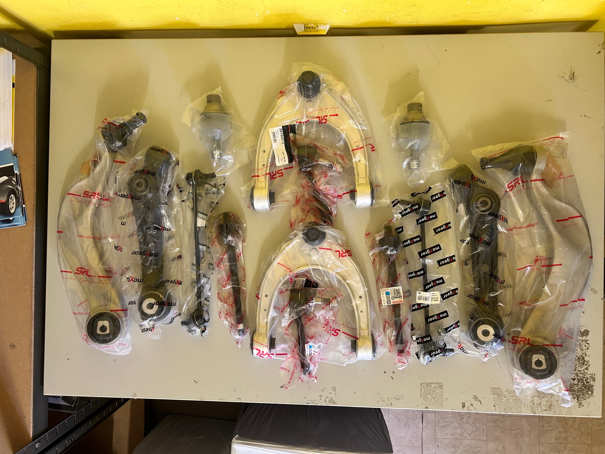 Najväčšia sada ramien predná náprava BMW F10-F11 xdrive