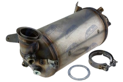 FILTER PEVNÝCH ČASTÍC DPF VW TRANSPORTER T5 1.9TDI 2006-, MULTIVAN T5 1.9TDI 2006-
