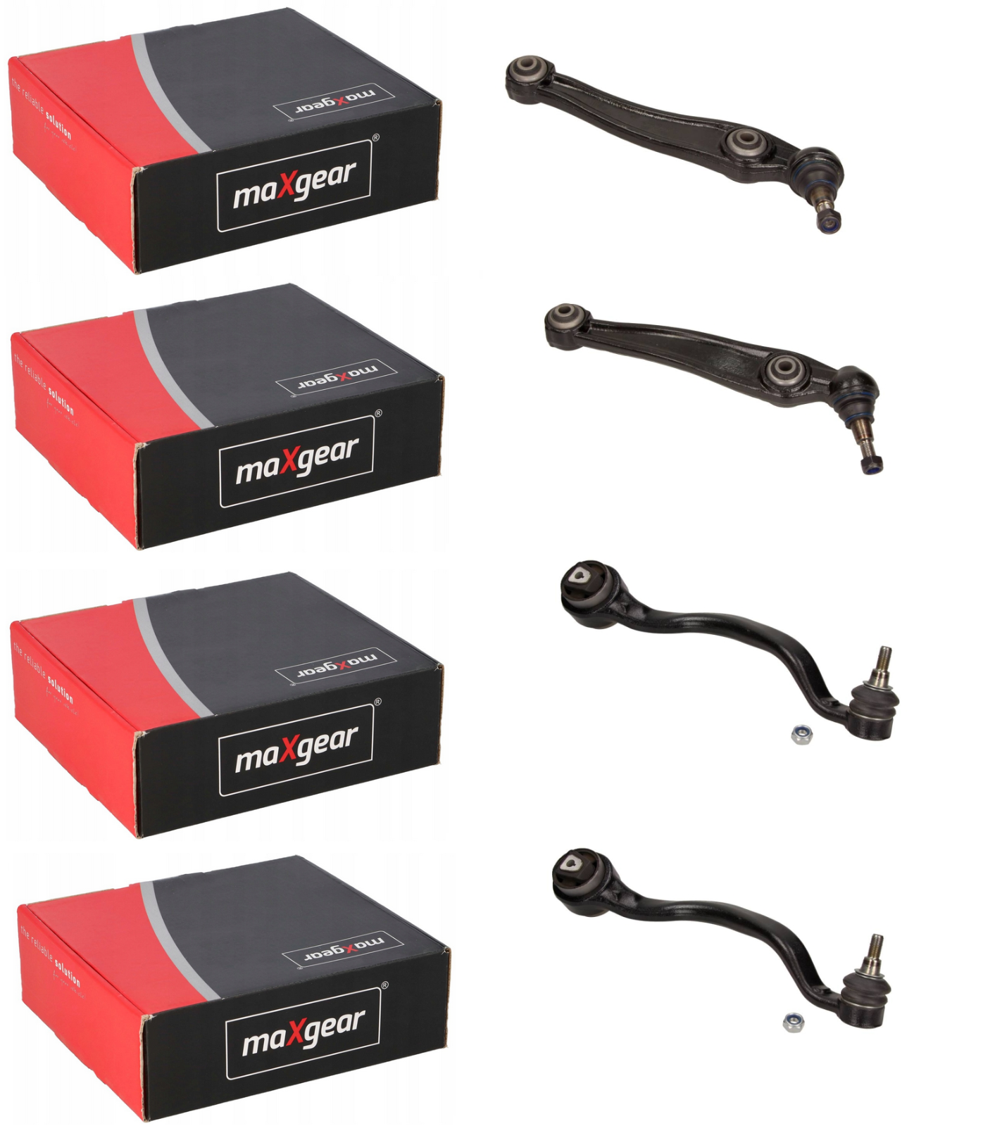 4x Rameno predné Maxgear BMW X5 E70, X6 E71, E72
