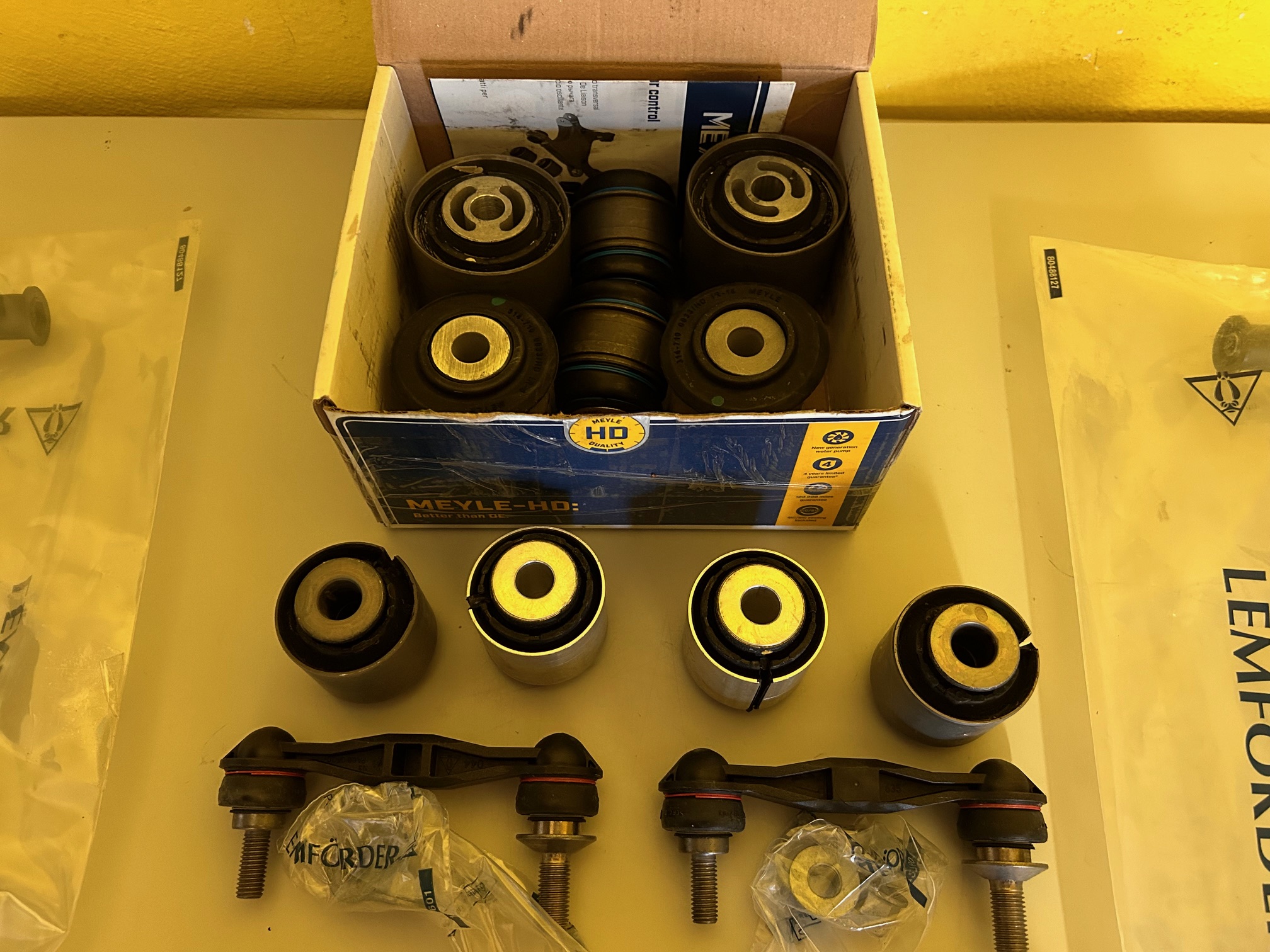 Veľká sada ramien zadná náprava BMW F10, F11