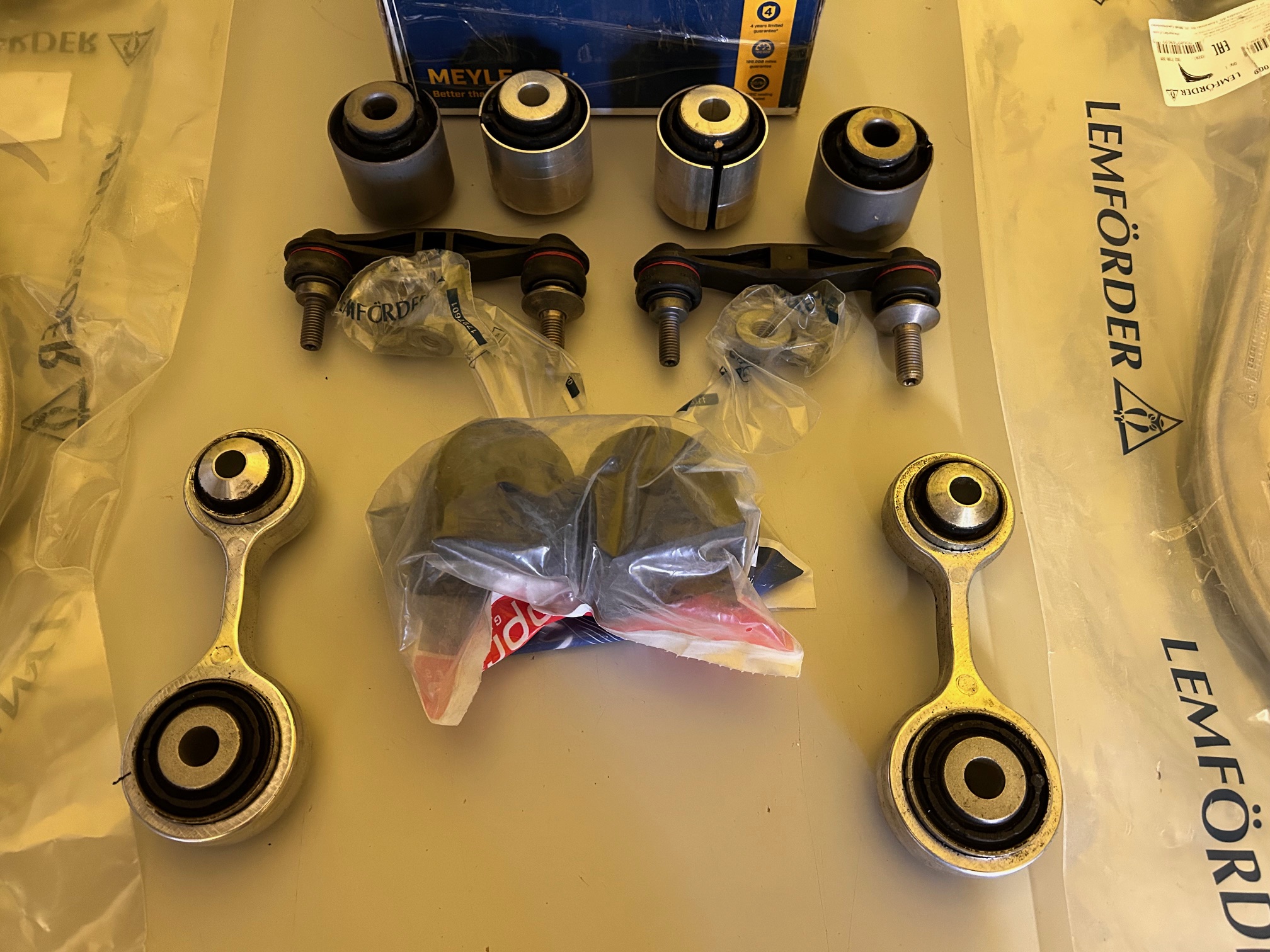 Veľká sada ramien zadná náprava BMW F10, F11