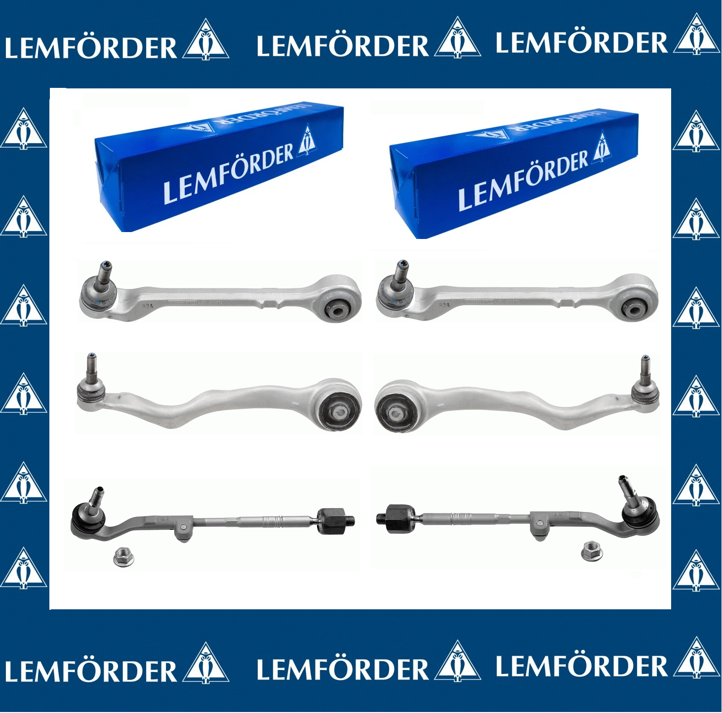 Sada ramien predná 6-dielná Lemförder BMW 1er F20, F21, 3er F30, F31
