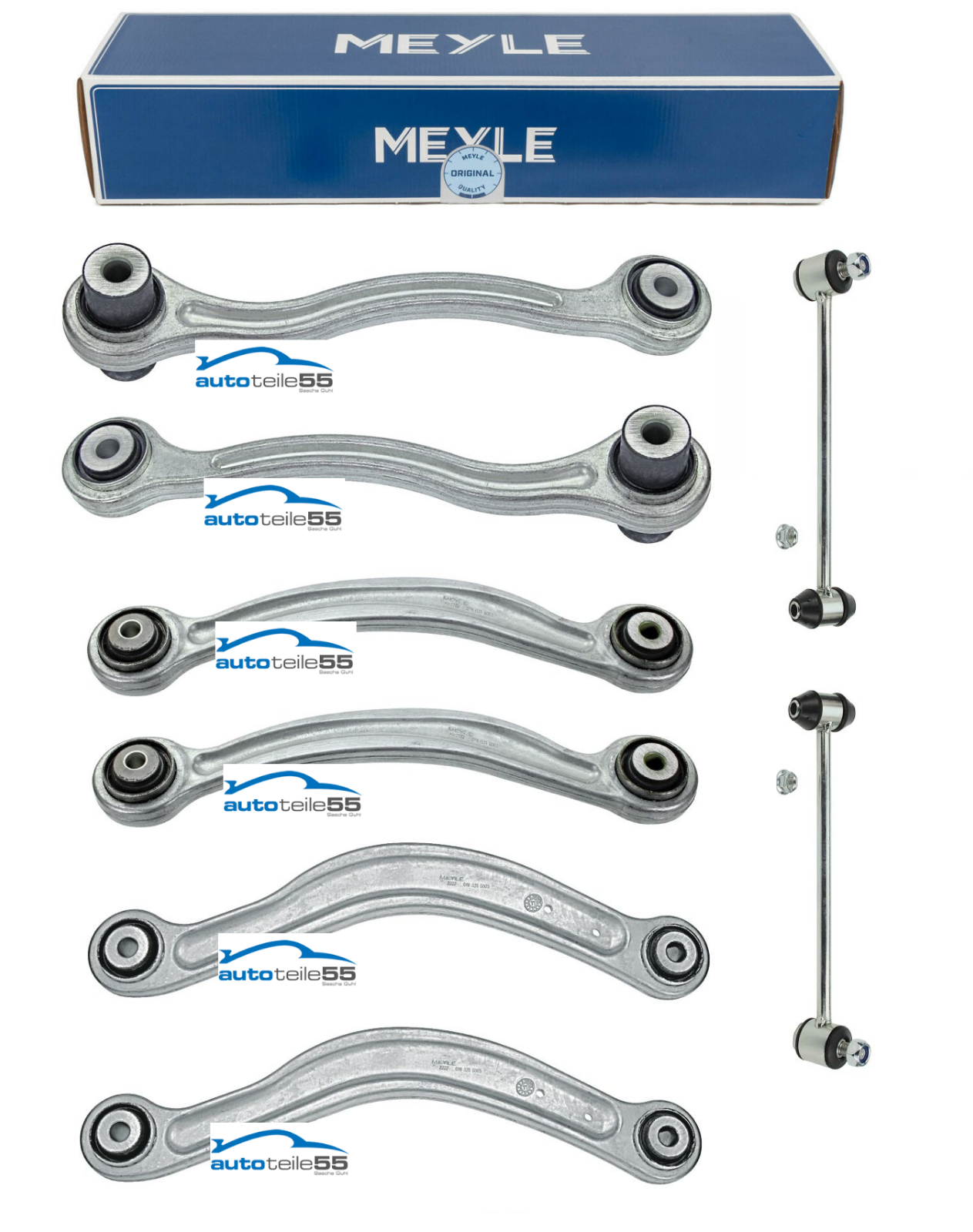 Sada ramien zadná 8-dielná Meyle MERCEDES C-KLASSE W205, S205