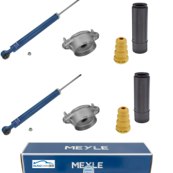 Sada tlmičov, uloženia tlmiča, dorazov a prachoviek zadná MERCEDES C204, W204, S204 