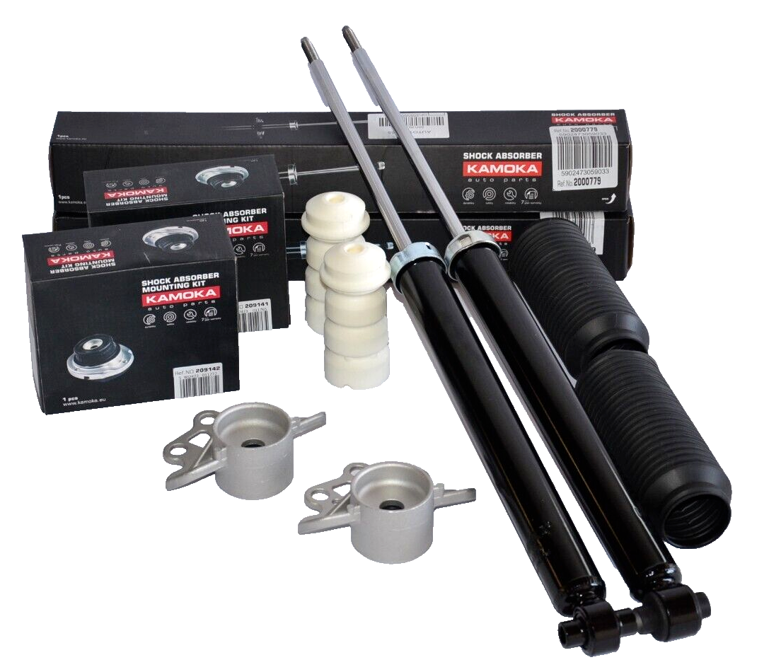 Sada tlmičov, uloženia tlmiča, dorazov a prachoviek zadná OPEL CORSA D