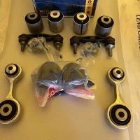 Veľká sada ramien zadná náprava BMW 7 F01, F02, F03, F04