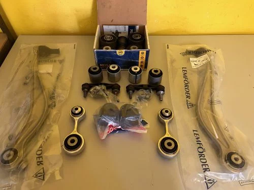 Veľká sada ramien zadná náprava BMW 7 F01, F02, F03, F04