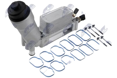 Chladič motorového oleja s filtrom CHRYSLER TOWN&COUNTRY 3.6 11-, 200 3.6 11-, 300 3.6 11-, JEEP GRAND CHEROKEE 3.6 11-, WRANGLER 3.6 11-, DODGE JOURNEY 3.6 11-, RAM 1500 3.6 13-