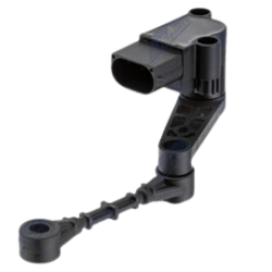 Snímač výškového nastavenia svetlometov zadný ľavý JAGUAR XF I 08-15, XJ 09-