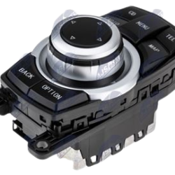 Viacfunkčné tlačidlo, ovládač médií BMW 5 F10/F11 2009-, 5 GT F07 2009-, X3 F25 2010-