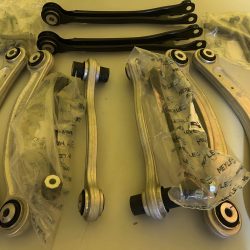 Veľká sada ramien zadná náprava MEYLE HD Mercedes C W204, W205, E W212, W213