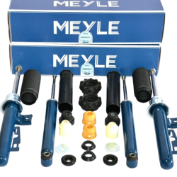 Sada tlmičov, uloženia tlmiča, dorazov a prachoviek predná + zadná SMART FORTWO 451