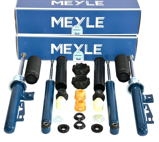 Sada tlmičov, uloženia tlmiča, dorazov a prachoviek predná + zadná SMART FORTWO 451