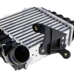 Intercooler, chladič plniaceho vzduchu VW FOX (5Z1) 05-, POLO (9N) 01-09, SKODA IBIZA (6L) 02-08, PRAKTIK 07-15, SEAT CORDOBA (6L) 02-09