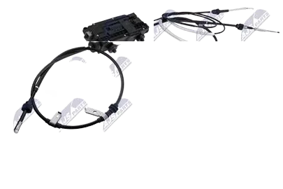 Nastavovací prvok, parkovacia brzda brzdový strmeň LAND ROVER DISCOVERY 2005-,RANGE ROVER SPORT 2005-