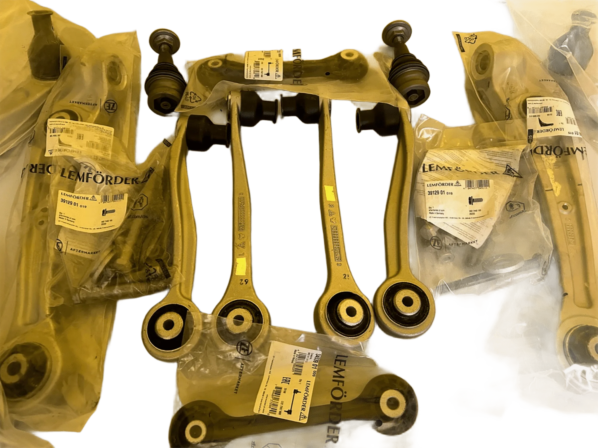 Veľká sada ramien predná náprava 12 dielná LEMFORDER AUDI A4 (B8), A5, Q5 od r.v. 11.2009